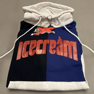 ICECREAM 아이스크림 절개 후드티 M 일본제 택 포함 BBC