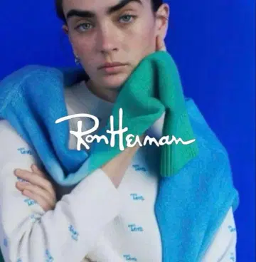 [새상품급] RonHerman 와플 서멀 긴팔 티셔츠 패턴