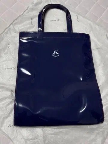 Katsumura 2 에나멜 토트백