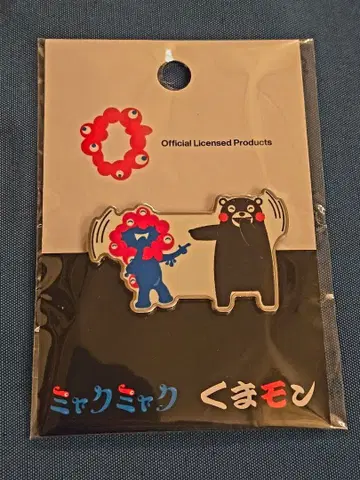 EXPO2025 미야쿠미야쿠 쿠마몬 핀 배지 001