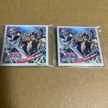 유희왕 Vocal Best!! 캔뱃지 2개 세트