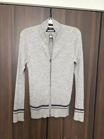 EPOCA UOMO 그레이 집업 니트 ITL 48