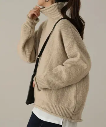 새상품 사슴 ] 터틀 니트