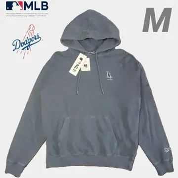 새상품 MLB 다저스 오타니 쇼헤이 후드티 블루 그레이 M 사이즈