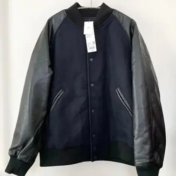 [택 포함 새상품] 유니클로 UNIQLO 스타디움 점퍼 네이비 XL