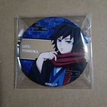 귀멸의 연주회 글리터 캔뱃지 토미오카 기유