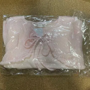 핑크 니트 스웨터 리본 포함 MAJESTIC LEGON