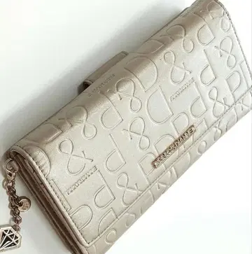 PINKY&DIANNE 핑키 다이앤 장지갑 소가죽