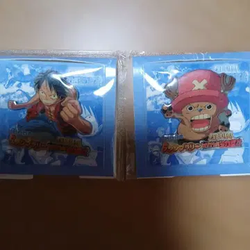 원피스 루피 초파 핀 배지 2개 세트