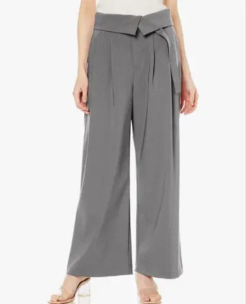 스나이델 2way 허리 와이드 팬츠