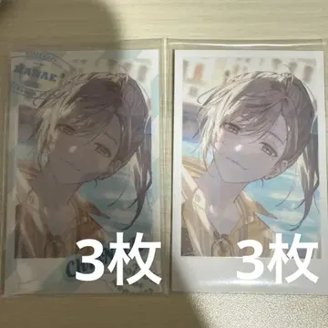 ChroNoiR Blue Memories 폴라로이드풍 카드 카나에