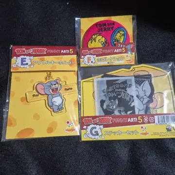 톰과 제리 Funny Art5 E상 F상 G상의 3종 세트