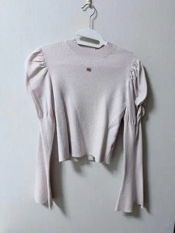 안미르 AA 참 리브 니트 핑크