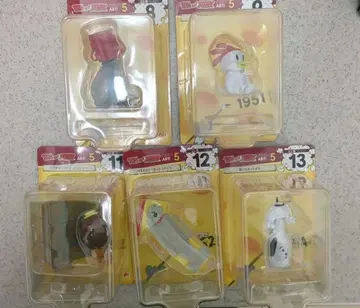 톰과 제리 해피 복권 A상 피규어 5점