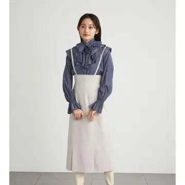 LILY BROWN 서스펜더 오버롤 스커트 사이즈 1