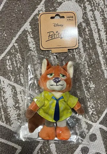 주토피아 닉 봉제 인형 키링