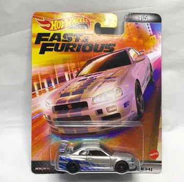핫휠 닛산 스카이라인 GT-R BNR34 와일드 스피드
