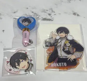 히이타카 호쿠토 스타포니 아크릴 스탠드 캔뱃지 미니 응원봉