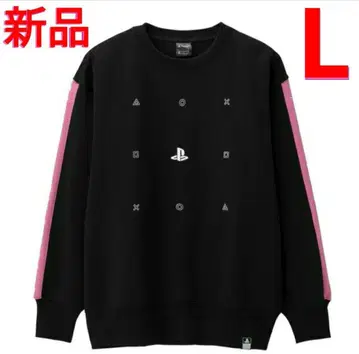새상품 GU 지유 플레이스테이션 빅 스웨트 셔츠 L 사이즈