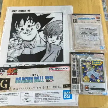 제일복권 드래곤볼 ACLLECT MOKUJI 스탠드 클리어 파일