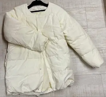 센슈카이 다운 자켓 경량 노카라 S