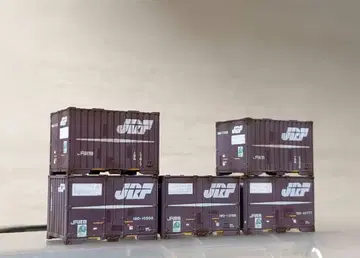 N게이지 19D 19G (퇴색 사양) 컨테이너 세트 No135