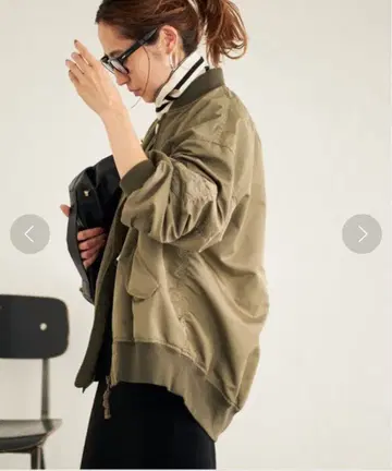 새상품 FRAMeWORK 나일론 트윌 MA-1