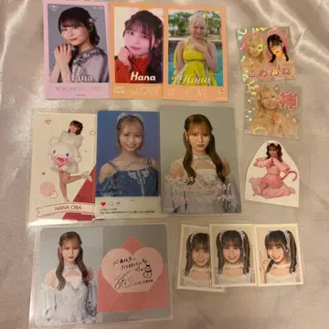 오바 하나 미니 사진 스티커 묶음 판매