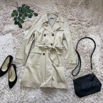 6634 어반리서치 로쏘 트렌치코트 [ M ] 베이지/면 혼방/롱