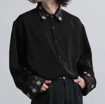 [ 새상품급 ] 트로미슈슈 셔츠 Free / HARE 하레 모드 꽃무늬