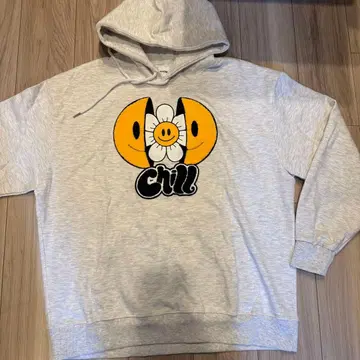 BARON (바론) 플라워 스마일 후드티