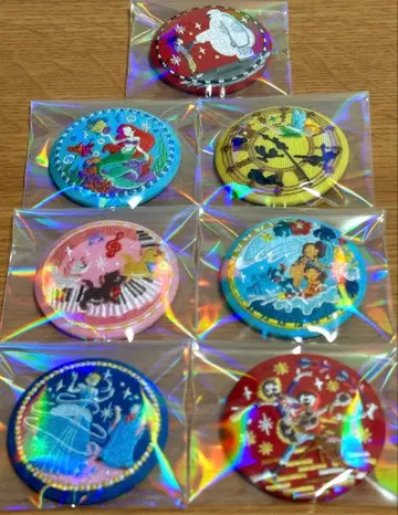 디즈니 자수 캔뱃지 2 7개 세트