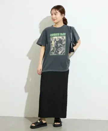 [새상품급] JOURNAL STANDARD / 셔링 핏 스커트