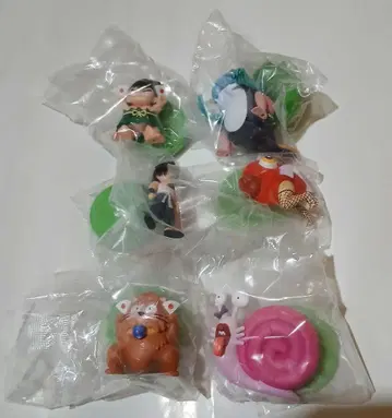 [ 미개봉품 ] 남국 소년 파푸와 군 컬렉션 피규어 전 6종 세트