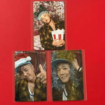 이홍기 2025 크리스마스 팬미팅 랜덤 트레이딩 카드 3종