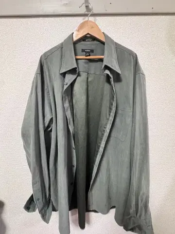 ALFANI 셔츠 XL 그린 100% 폴리에스테르