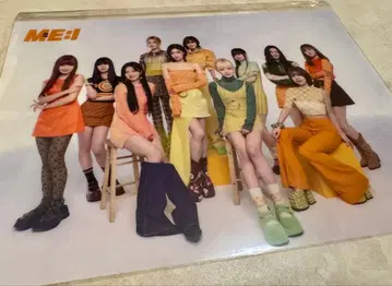 ME:I MIRAI A4 클리어 포스터 미아이