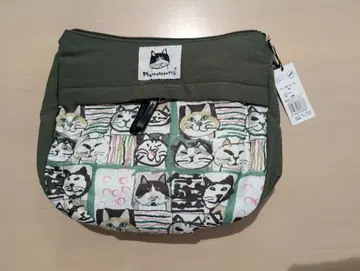 맨해튼너스 고양이 패턴 프린트 2way 토트백 [미사용 새상품]