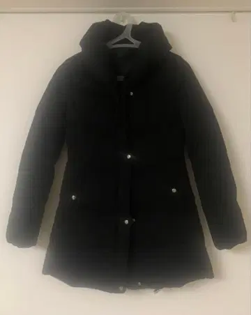 RU JEANS 블랙 다운 자켓