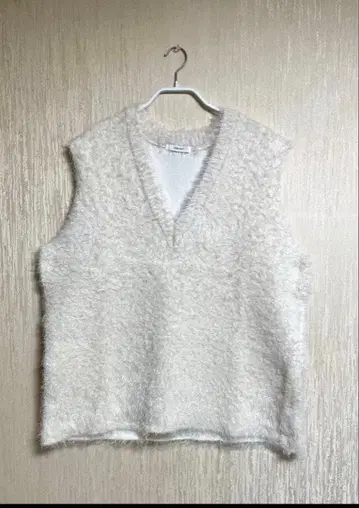 DISCOAT 페더얀 튜닉 베스트 아이보리 F 사이즈