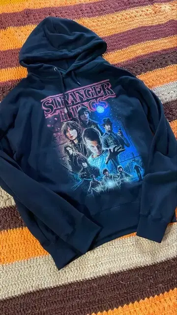 스트레인저 씽스 후드티