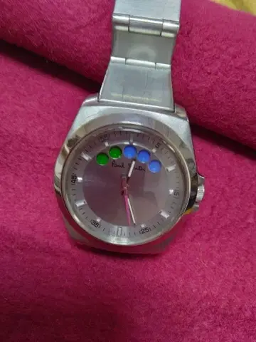 폴 스미스 실버 손목시계