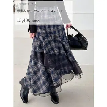 완판템 택 포함 새상품 MERCURYDUO 캉캉 스커트