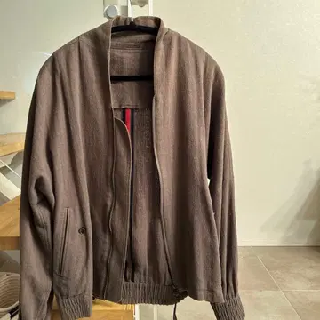 YANTOR 브라운 코튼 자켓