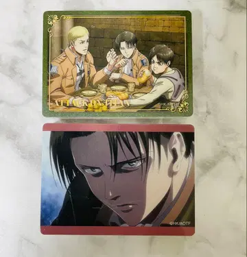 진격의 거인 노블 아트 컬렉션 리바이 엘렌 엘빈 2개 세트