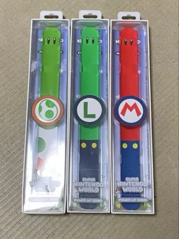 USJ 슈퍼 닌텐도 월드 파워업 밴드 3개 세트