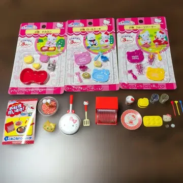 산리오 헬로키티 미니어처 피규어 세트