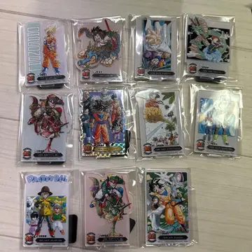 1번 복권 드래곤볼 F상 아크릴트 호로 가공 손오공 손오반 미개봉 11장