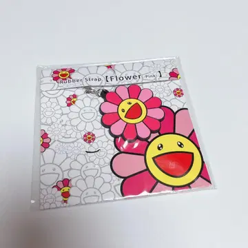 러버 스트랩 꽃무늬 ( 핑크 )