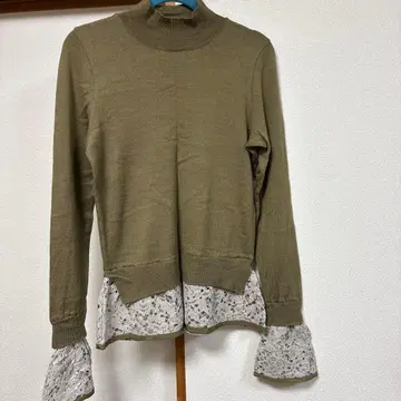 Demi-Luxe BEAMS 니트 스웨터 하자품